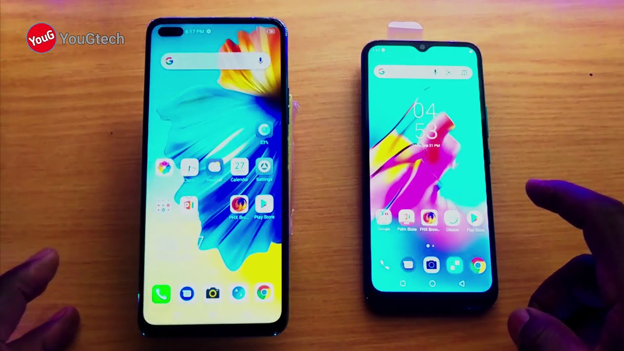 TECNO CAMON 16 PREMIER Vs Infinix Hot 10 lite SPEED TEST REVIEW ft YouGtech