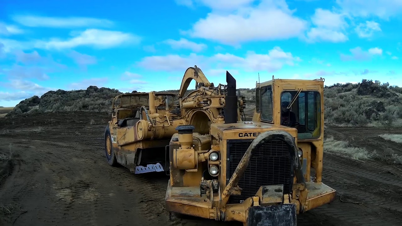 Caterpillar 637 Collision