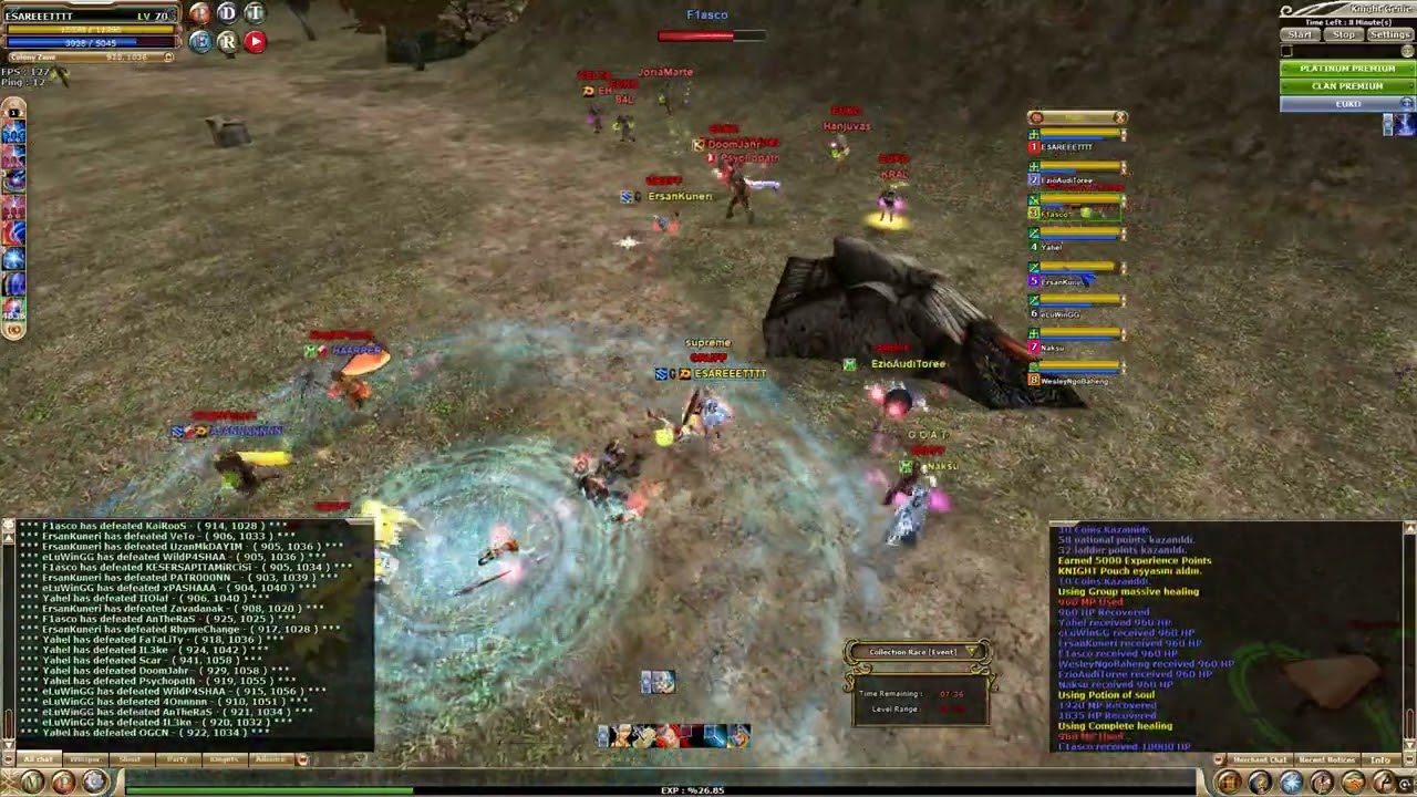 [ESAREEETTTT] MELEE PK MOVIE in EUKO v1453 FireDrake #xACS
