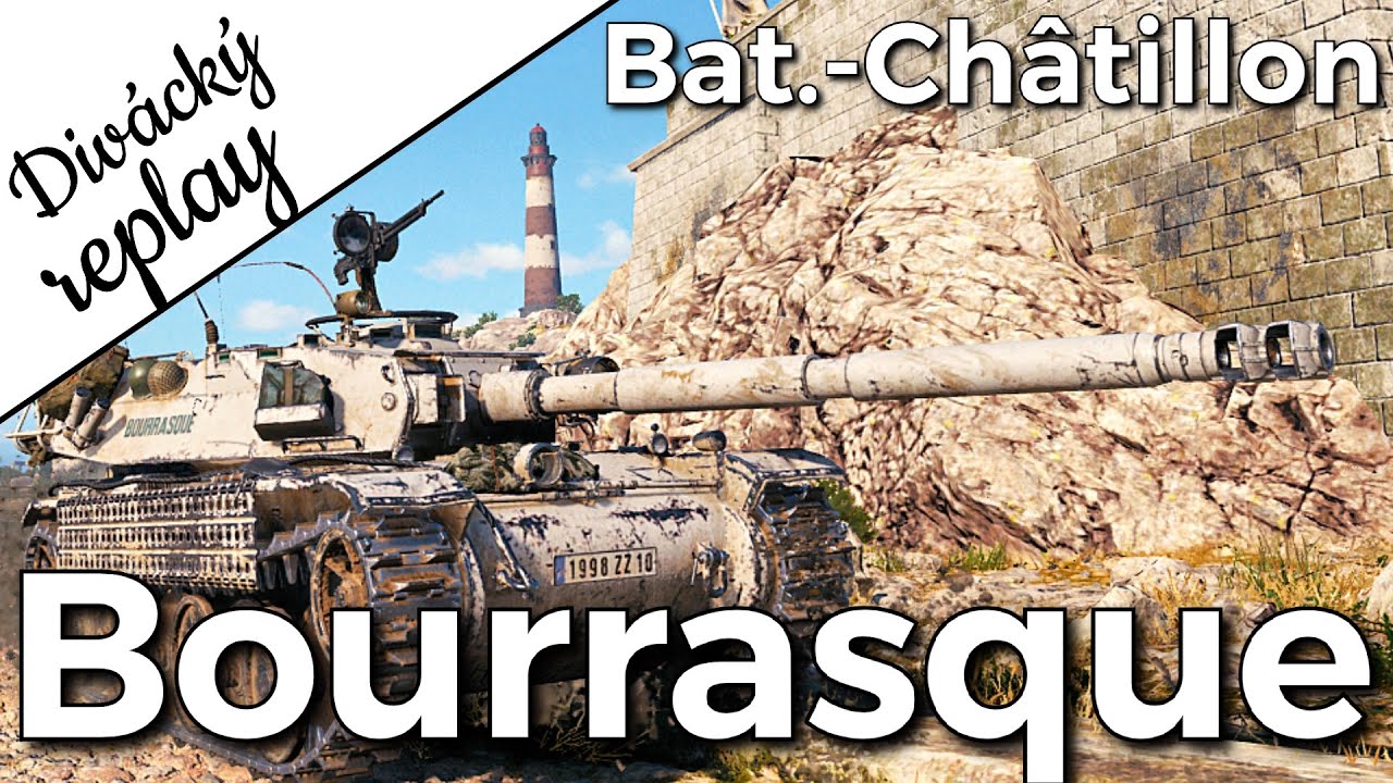 World of Tanks/ Divácký replay/ Bat.-Châtillon Bourrasque