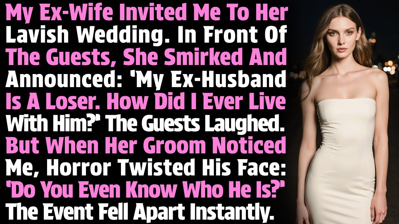 My Ex-Wife Invited Me To Her Lavish Wedding. In Front Of The Guests, She Smirked And…