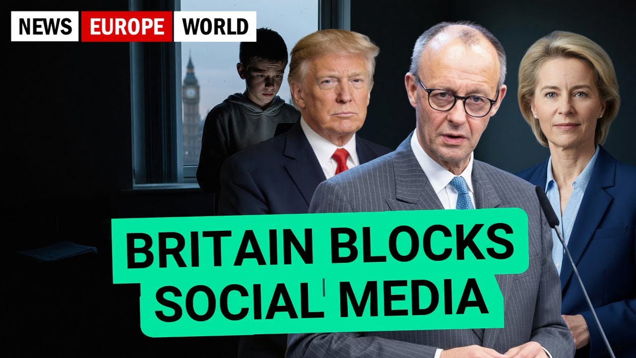 Britain BLOCKS Under-16s From Social Media. Washington Furious.