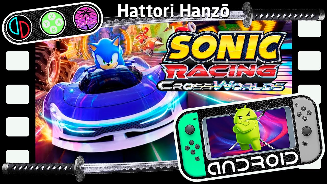 Sonic Racing CrossWorlds Eden Emulator Android Gameplay Test