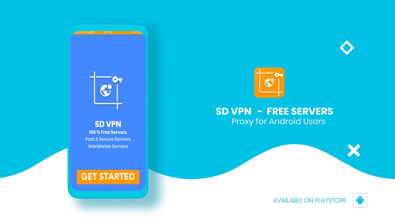 SD VPN - Free VPN Super Fast Proxy Service. Protect your WiFi security and privacy data.