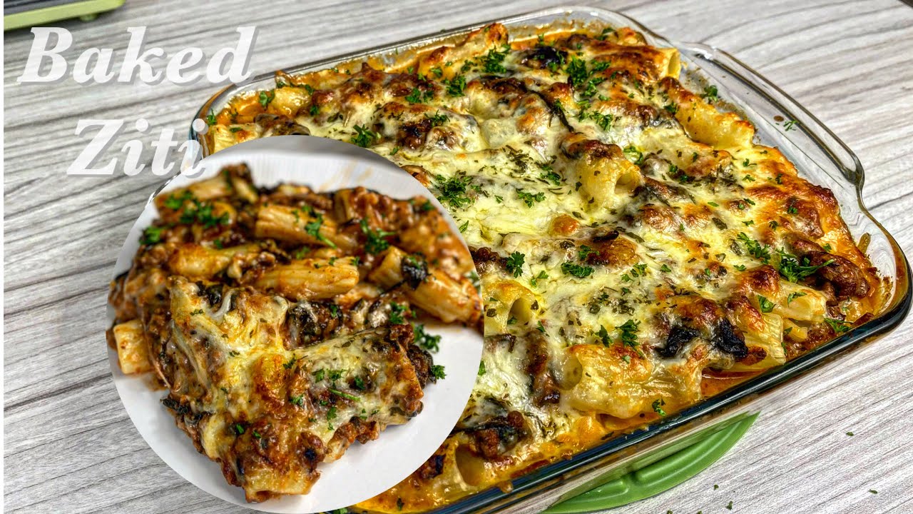 The BEST Baked Ziti recipe by Terri-Ann’s Kitchen