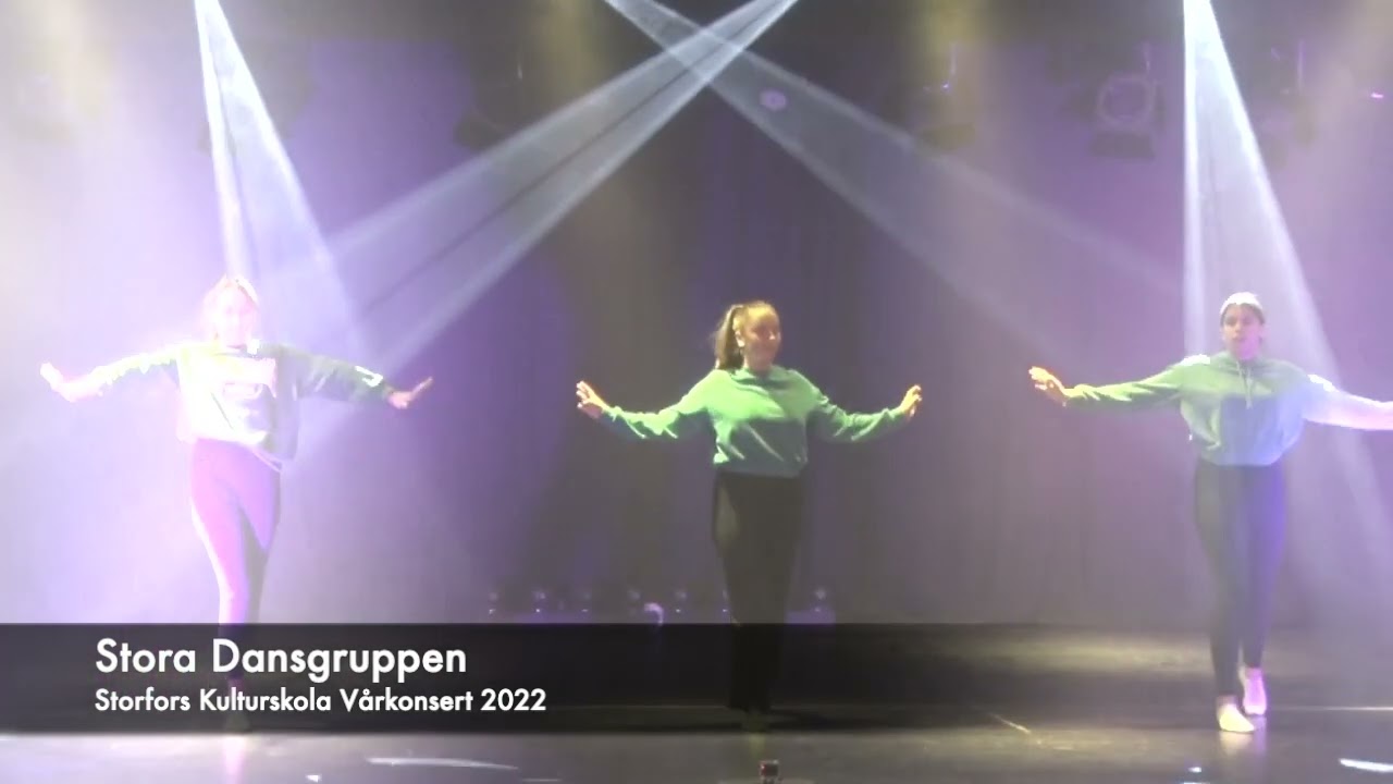 Storfors Kulturskola Vårkonsert 2022  Stora Dansgruppen