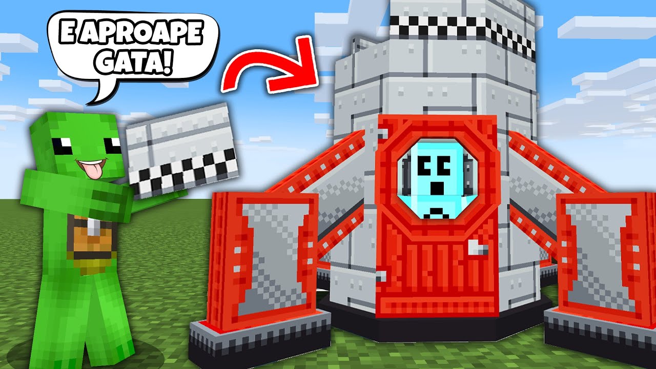 Minecraft, dar il ajut pe Craftee sa Evadeze in Spatiu...