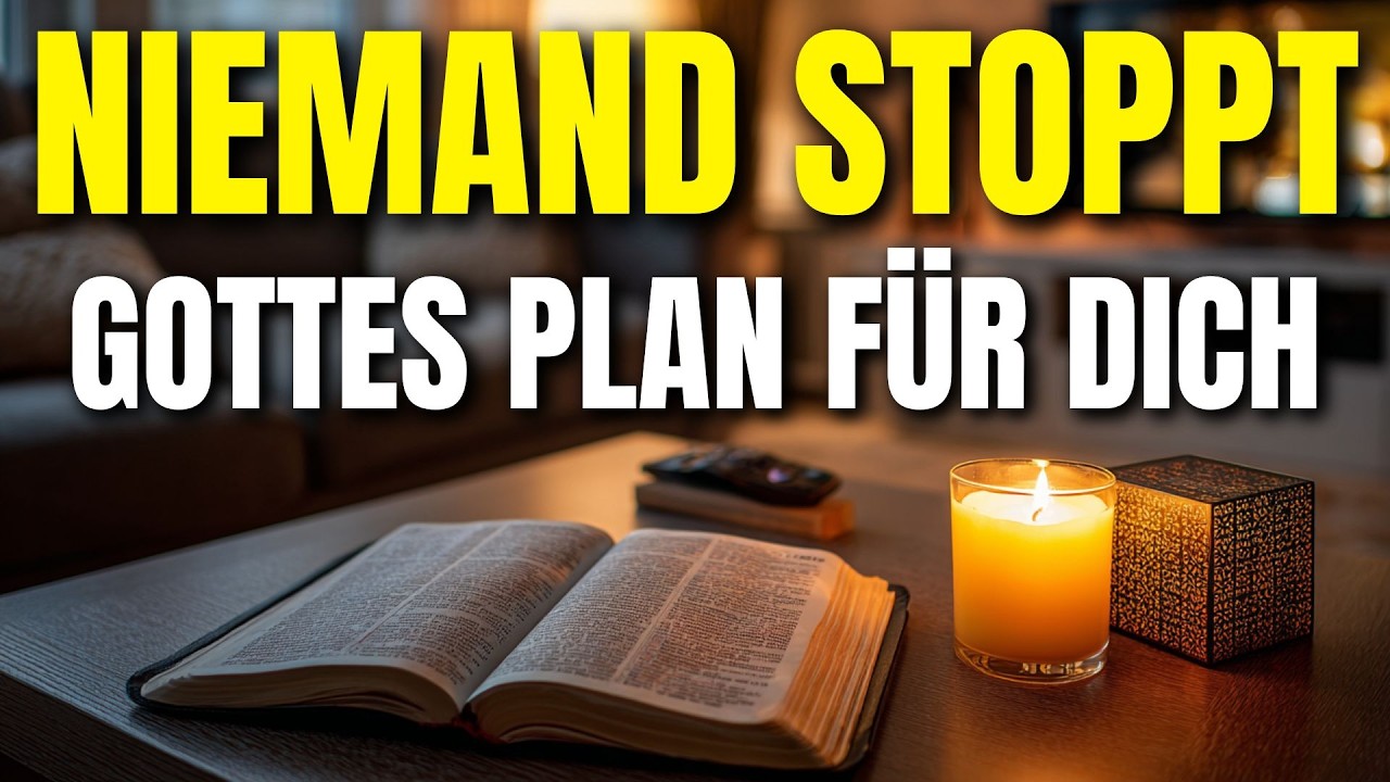 Nichts kann heute Gottes Verheißungen über deinem Leben aufhalten | Morgengebet