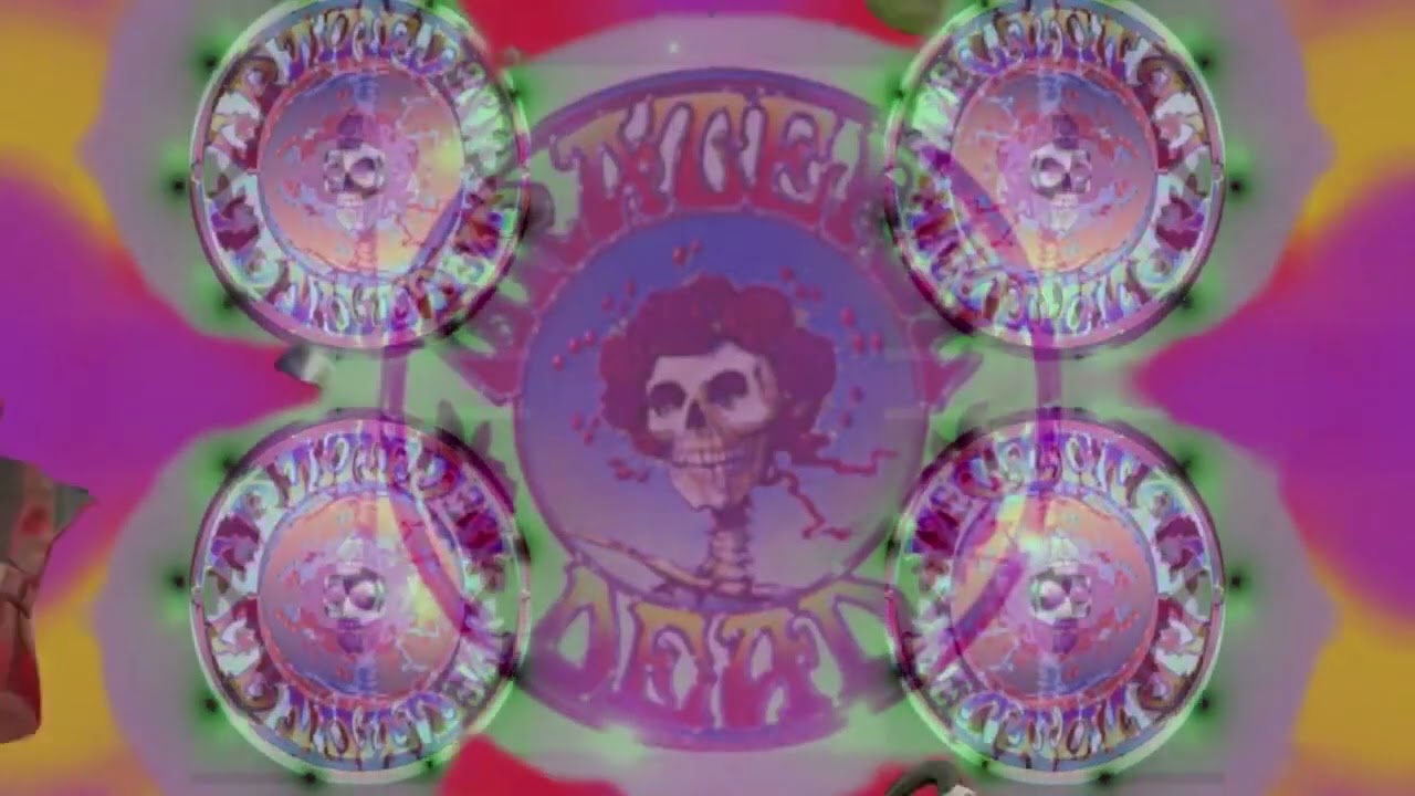 Unique Psychedelic Trippy Grateful Dead Image Visualizer