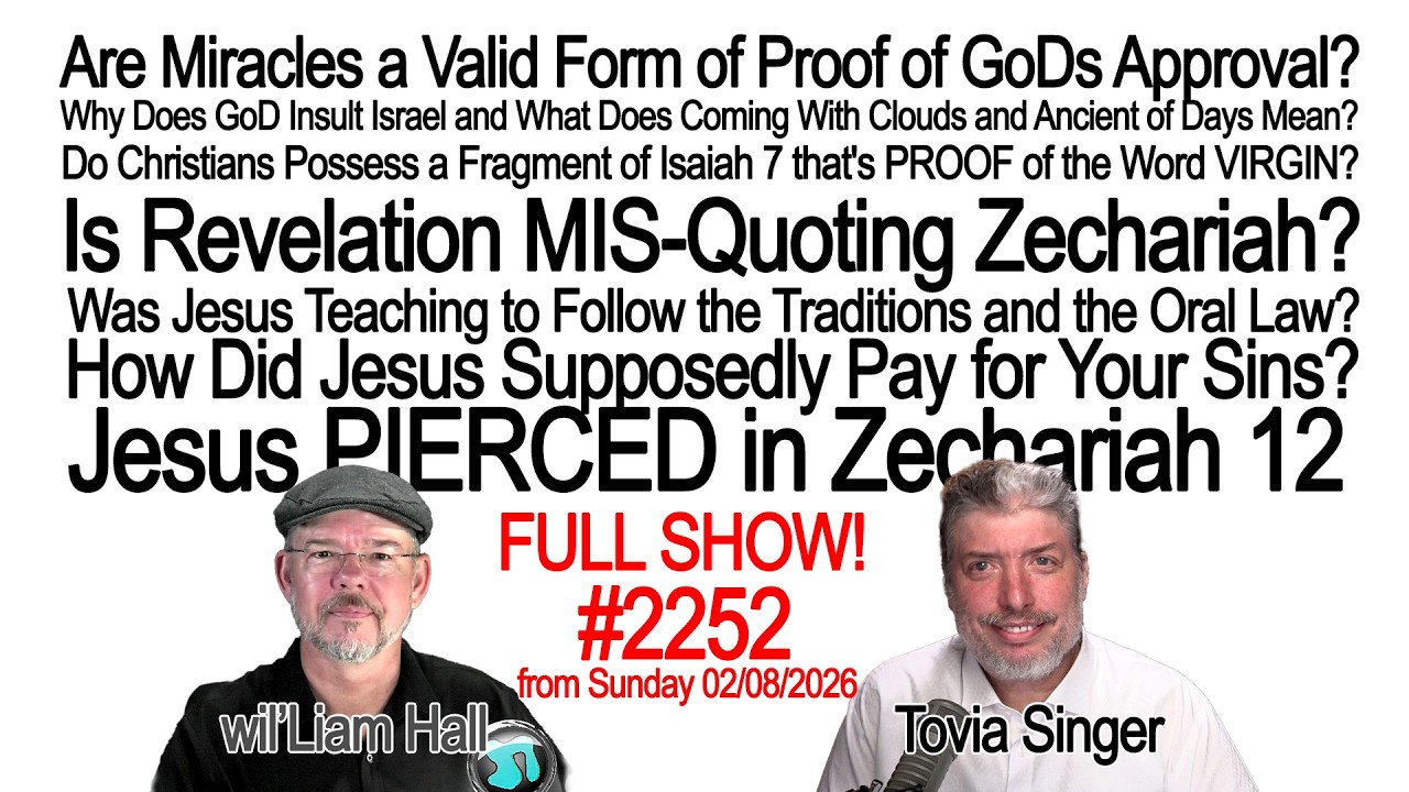 Tovia Singer FULL SHOW (now PUBLIC): 7 Questions Listed Below in Video Description Area! 2252