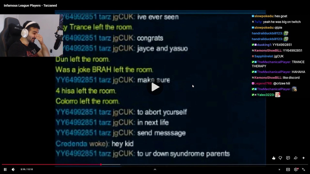 tarzaned reacts to NEW 