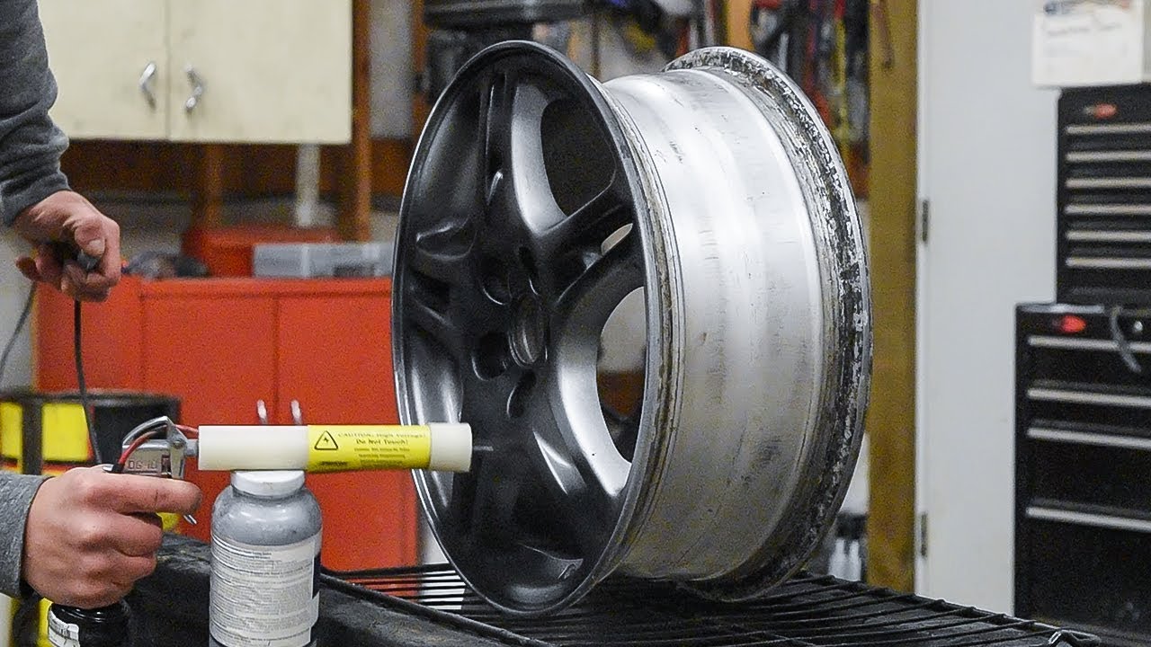Powder Coating Subaru WRX Wheels