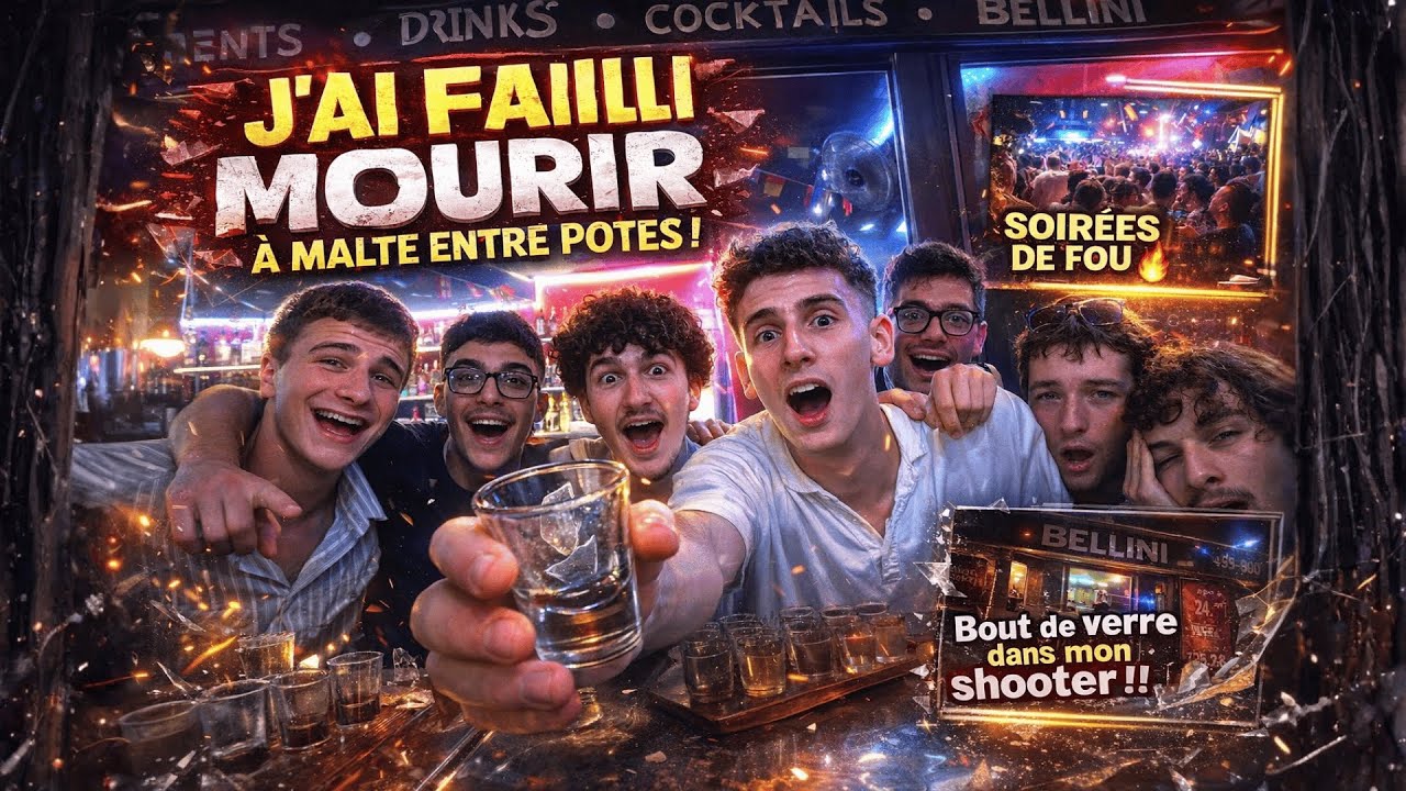 Vlog à Malte entre potes… ça tourne mal