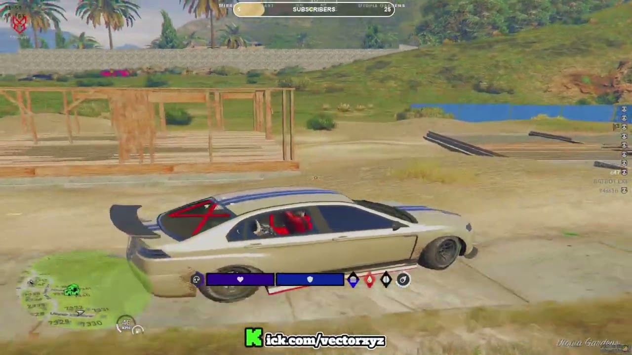 VECTOR MODE CHILL |  fivem highlights | BOBONY RP