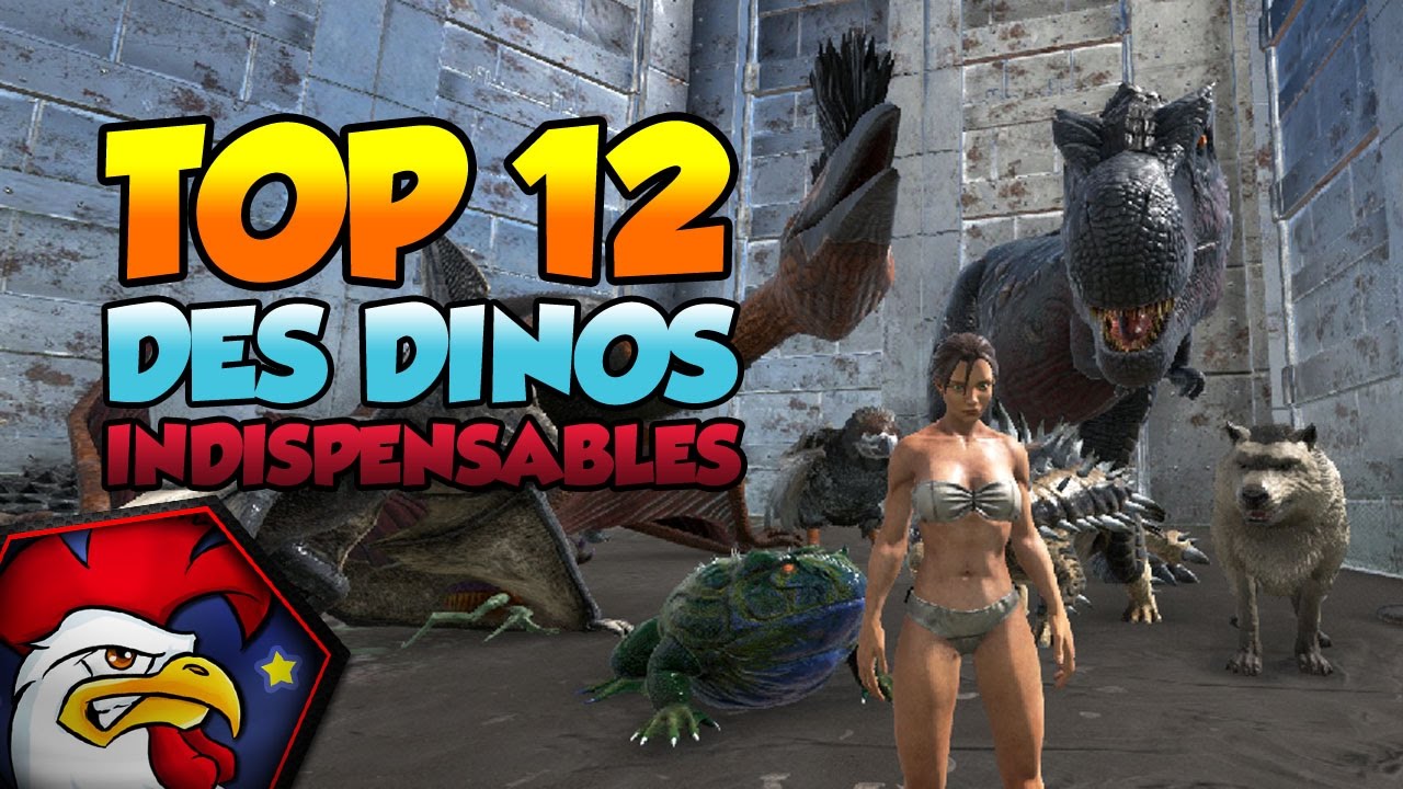 [TUTO ARK PC XBOX PS4] #18 Les dinos INDISPENSABLES !