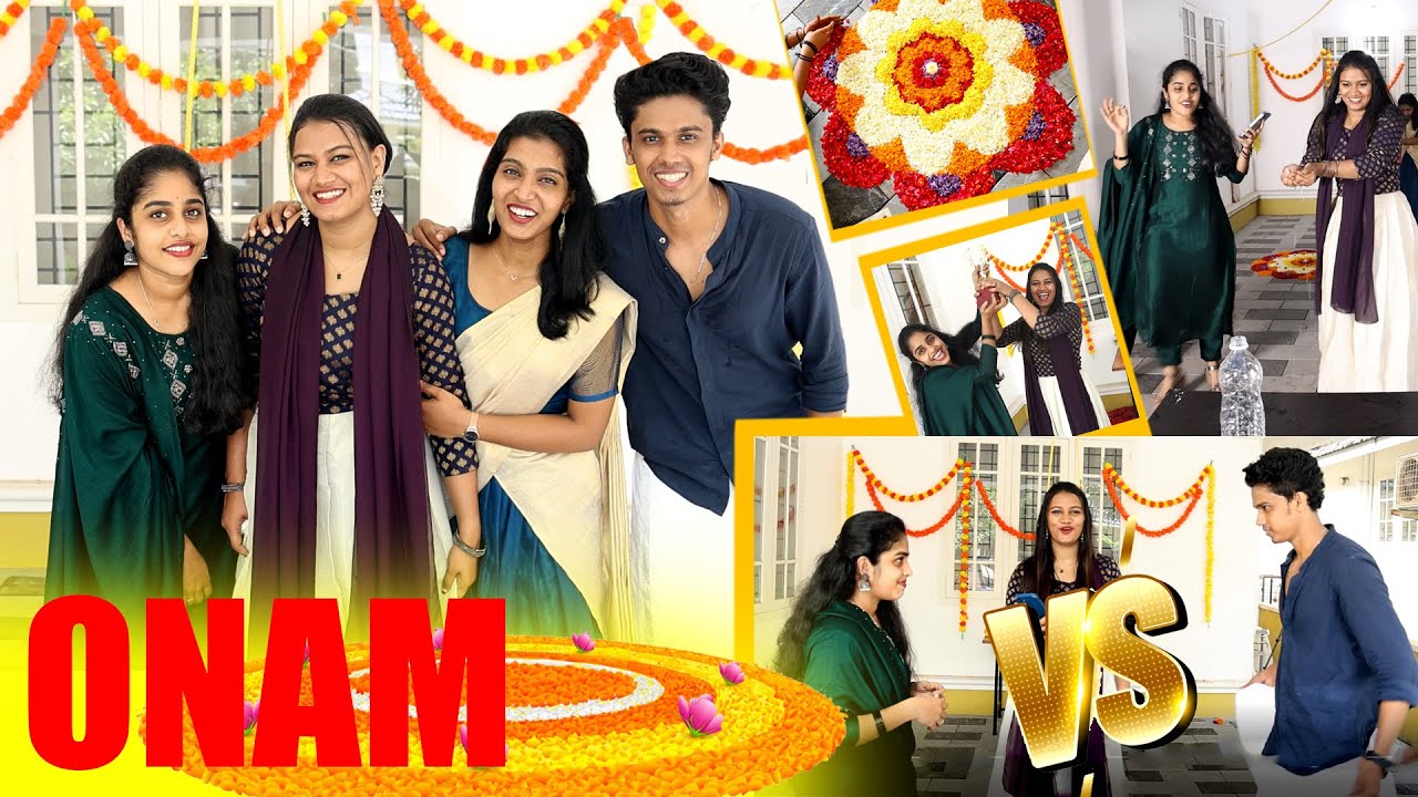 ONAM മത്സര യുദ്ധം 🔥 TEAM SALLU & SREE Vs ANJI & SHAMI | ഓണം തകർത്തു 🔥 | PULLOTHI