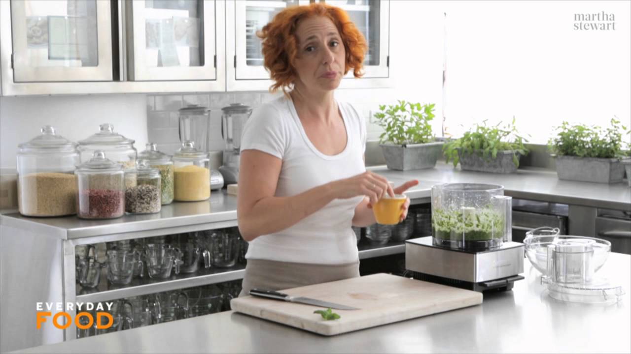 Classic Basil Pesto Recipe - Everyday Food with Sarah Carey