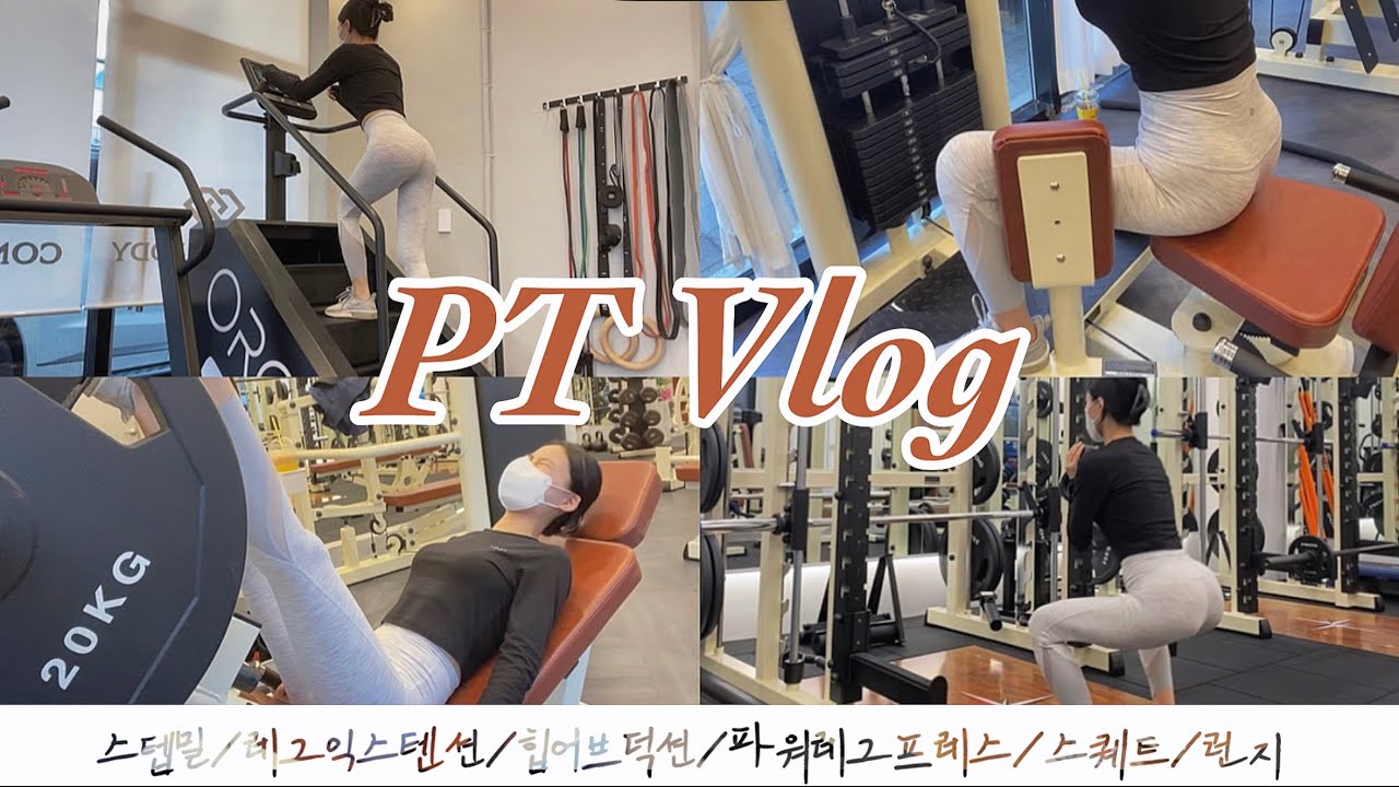 헬린이의 생에 첫 PT (1:1 PT샵을 고른 이유/헬스기구사용법/스쿼트제대로하는법)