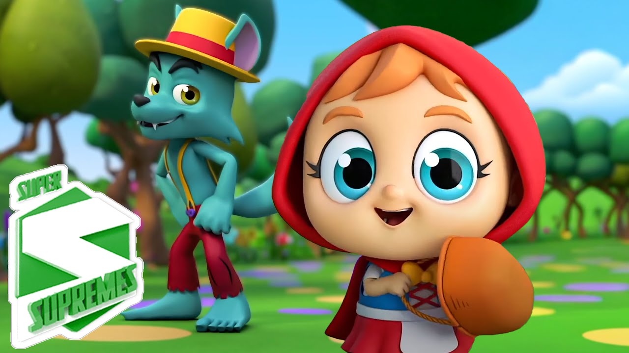 Super Supremes - La Grande Avventura Di Cappuccetto Rosso Racconto Animato per Bambini