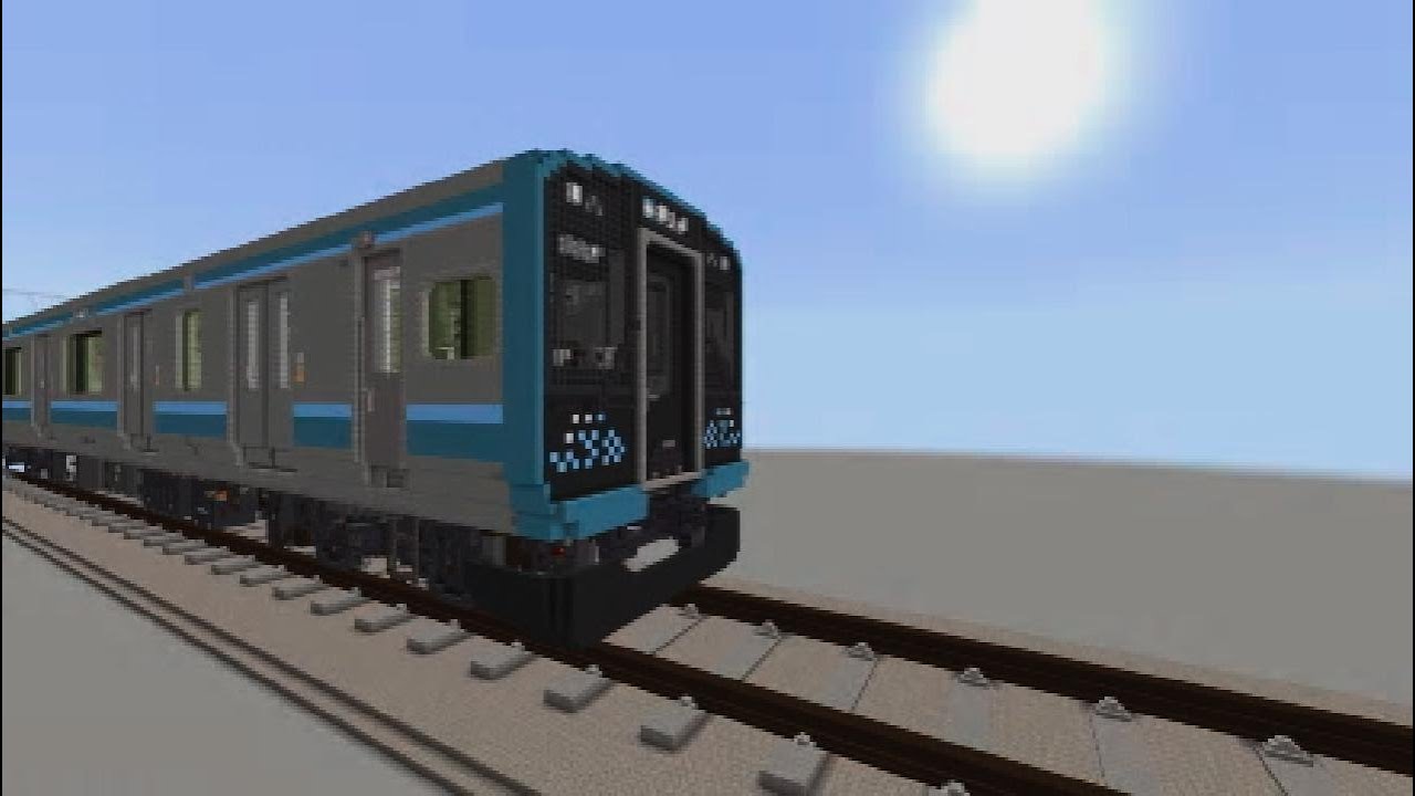 【マインクラフト模型】相模線の新型車両　(2Lサイズ)
