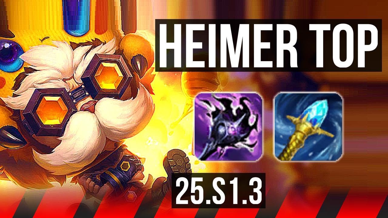 HEIMERDINGER vs TEEMO (TOP) | KR Master | 25.S1.3