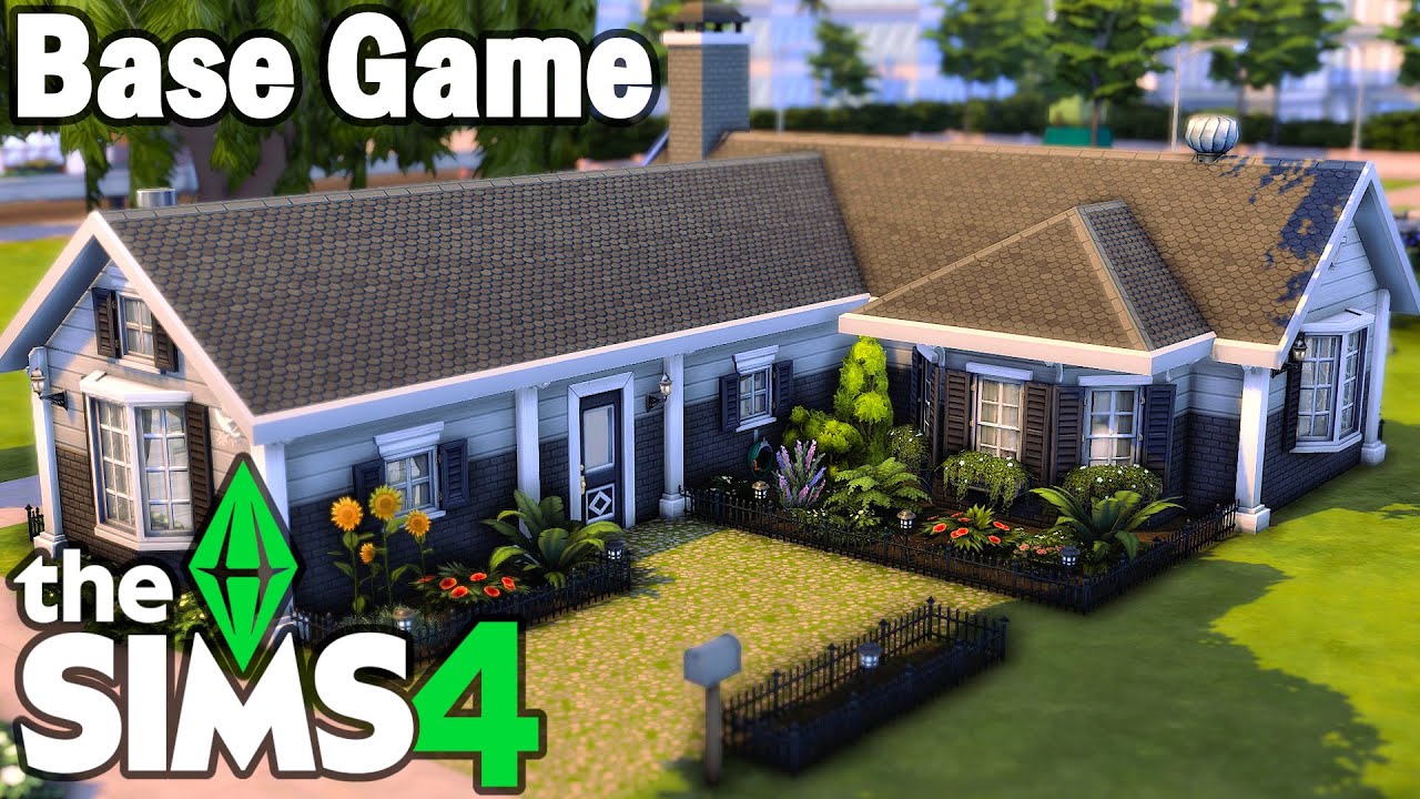 Ranting about EA & building a Base Game home [Speed Build]