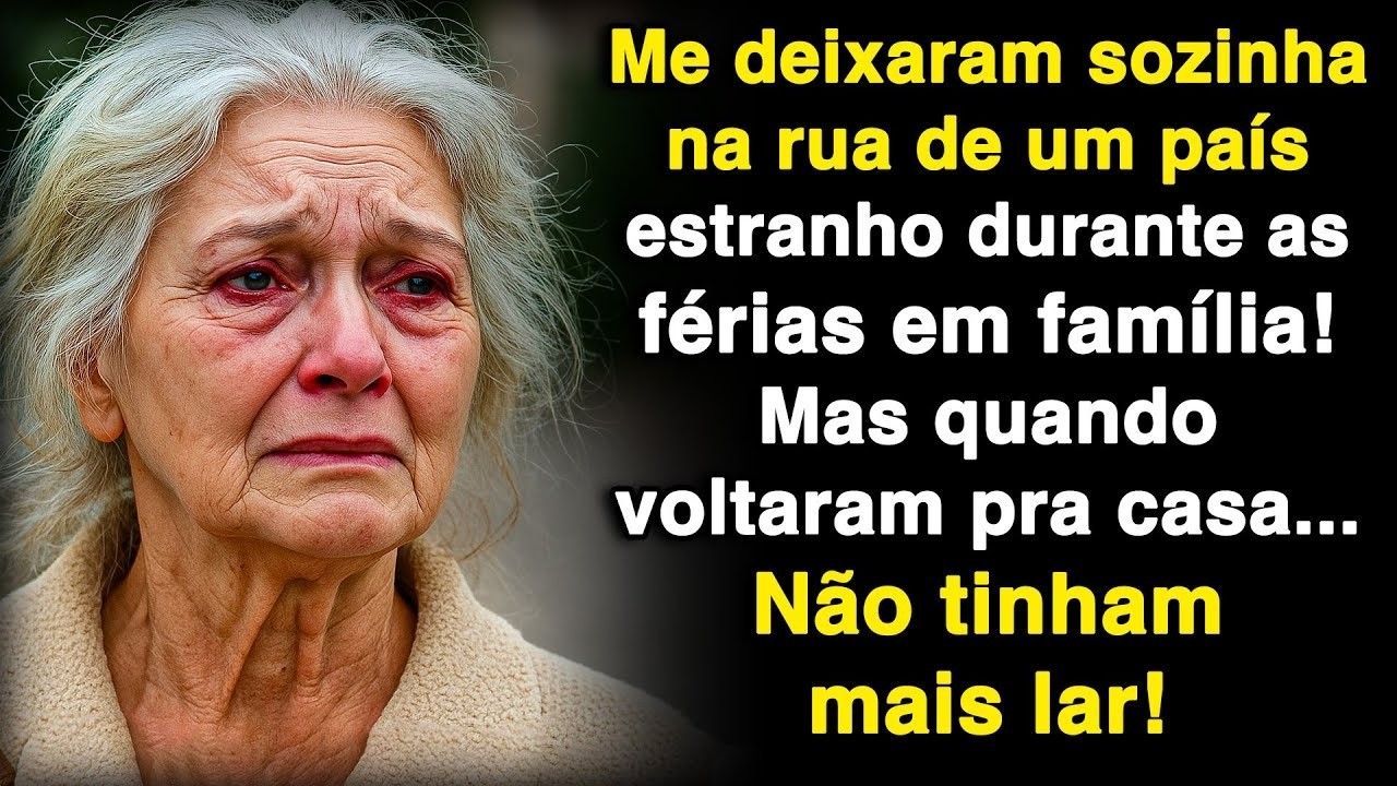 Me deixaram sozinha em outro país nas férias... então eu tirei deles o próprio lar!