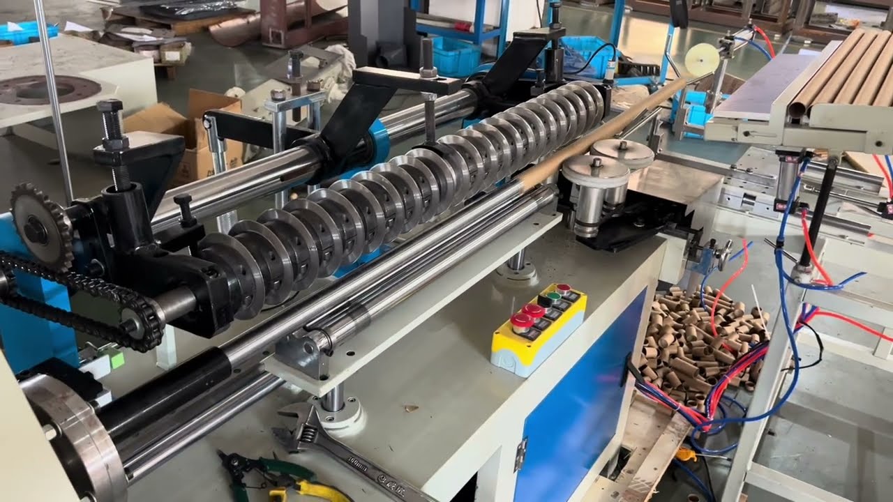 Automatic Paper Tube Cutting Machine