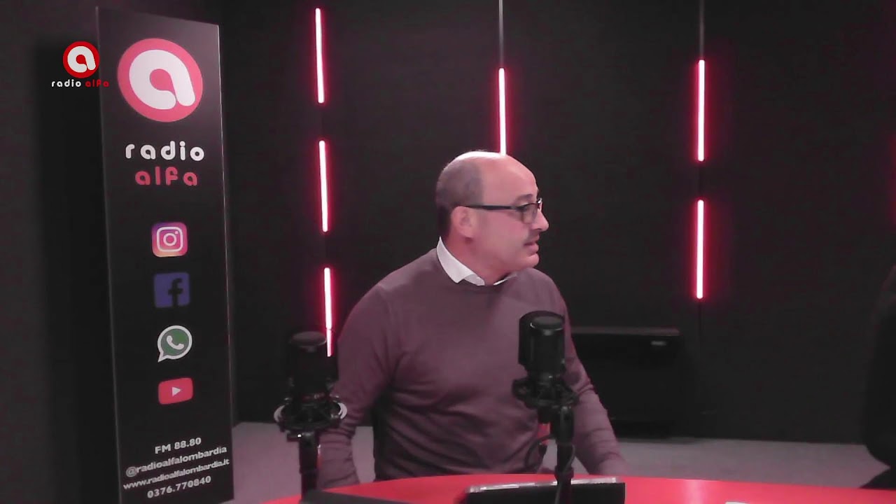 CASTEL GOFFREDO: Incontro con l'assessore MARCO MAGGI negli studi di RADIO ALFA.