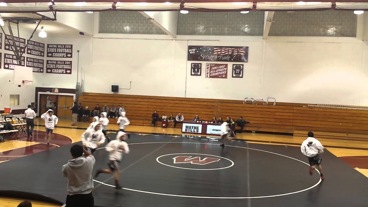 WHHS Varsity Wrestling entrance 2014 season