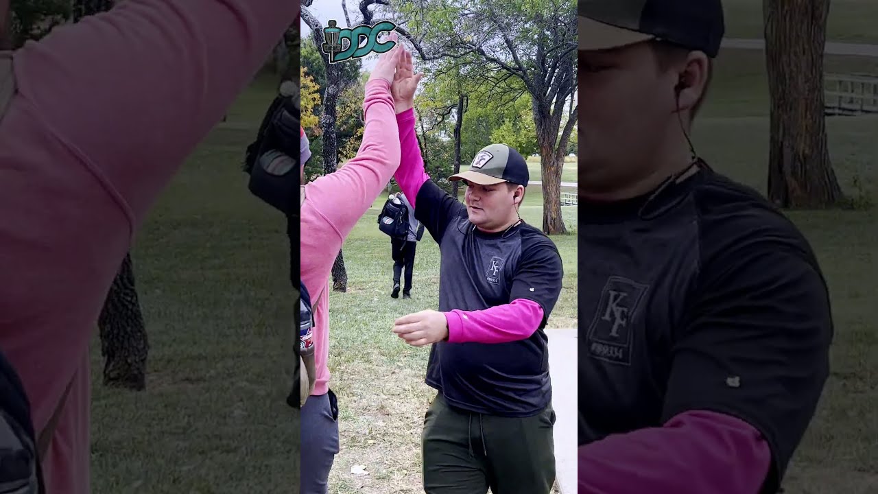 Hey, WHATEVER WORKS! #discgolf #discgolfeveryday #discgolfdaily #discgolfer #shorts