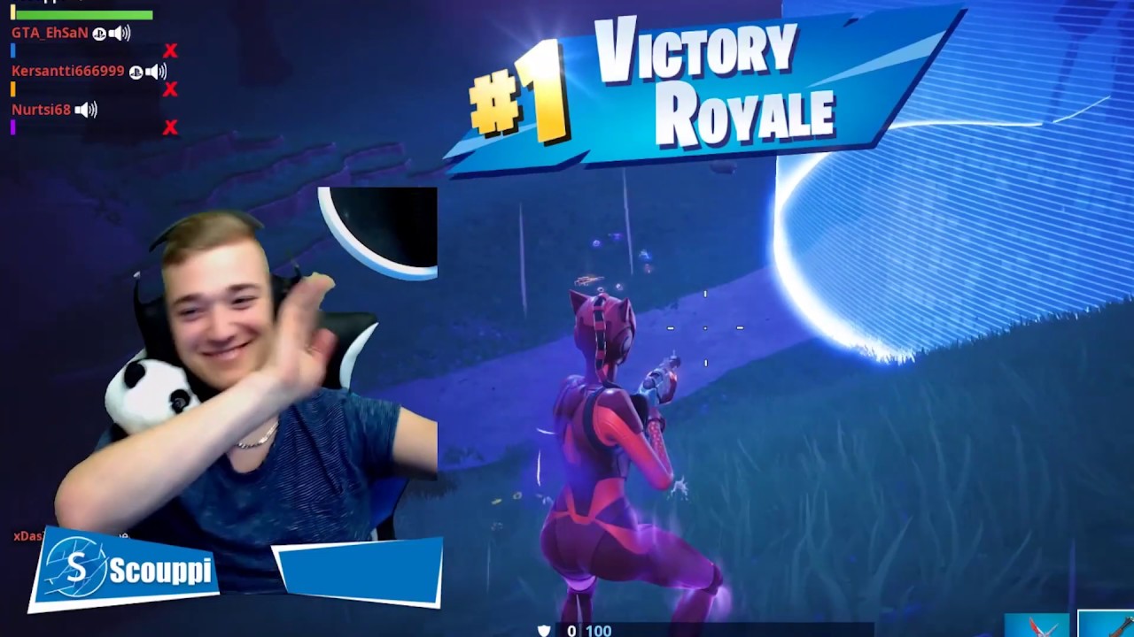 EPIC SNIPU VOITTO - Fortnite Suomi