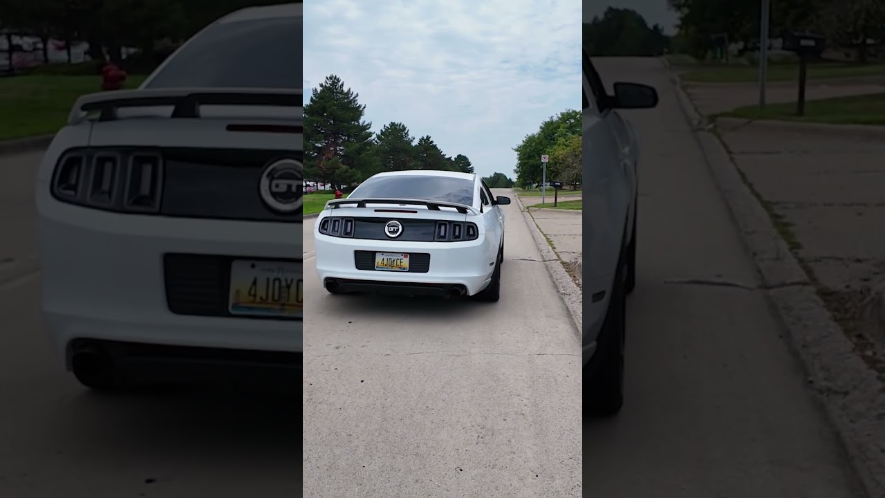 2014 Mustang GT MRT touring H pipe and roush axlebacks soundclip #explore #automobile #coyote #me