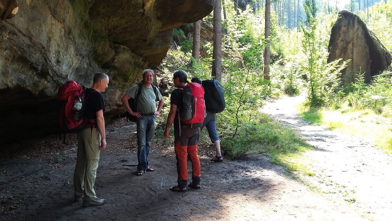 Oldies on Tour im Elbsandsteingebirge