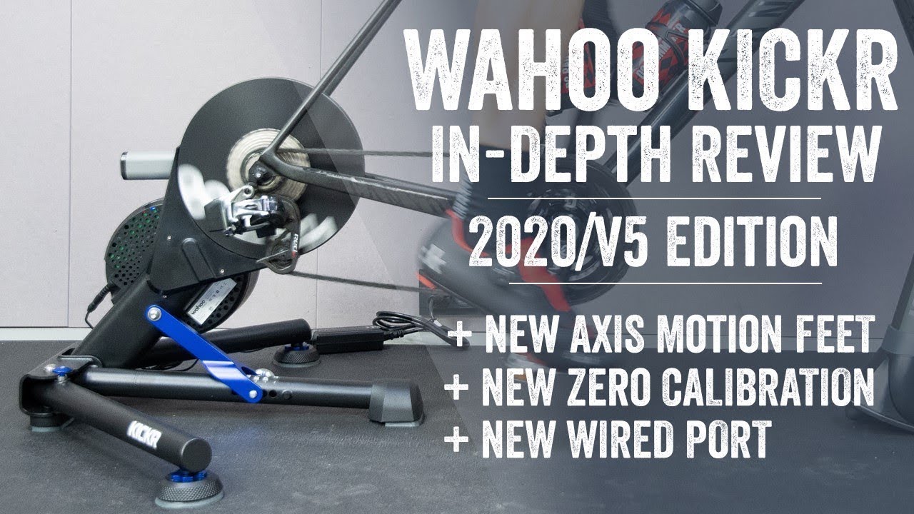 Wahoo KICKR In-Depth Review - 2020/V5 Edition // Accuracy, AXIS, Complete Testing!