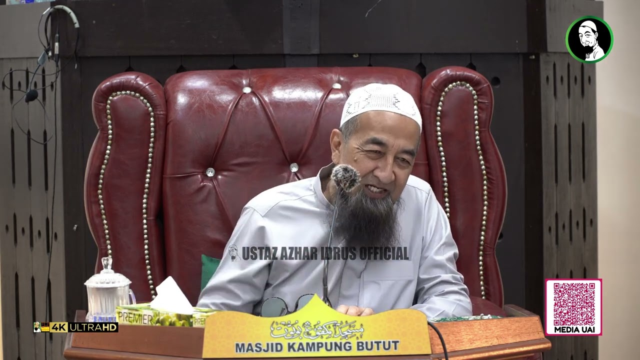 🟡 Koleksi Kuliah Ustaz Azhar Idrus | Masjid Kampung Butut, Kuala Berang | 4K