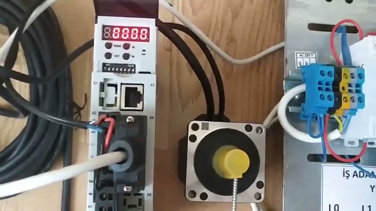Mutlak Değer Y&ouml;ntemiyle Servo Motor &Ccedil;alışma Uygulaması