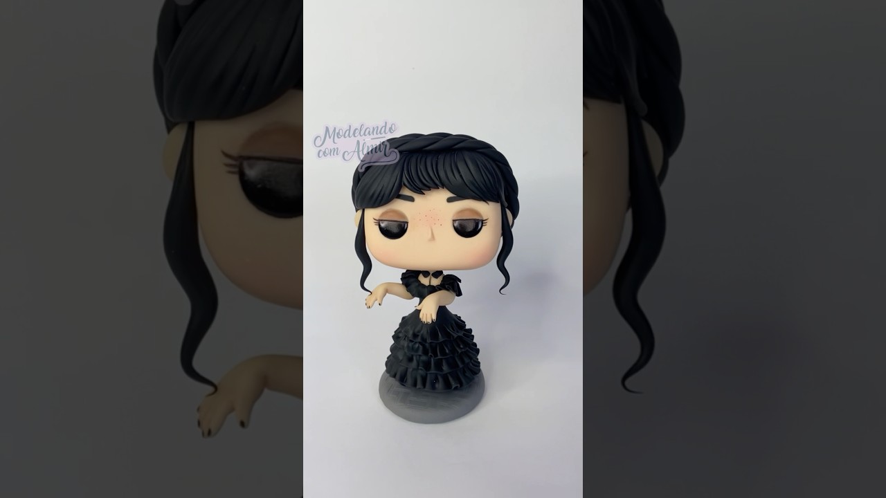 Wandinha | Funko Biscuit #diy #funkopop @AlmirNascimento
