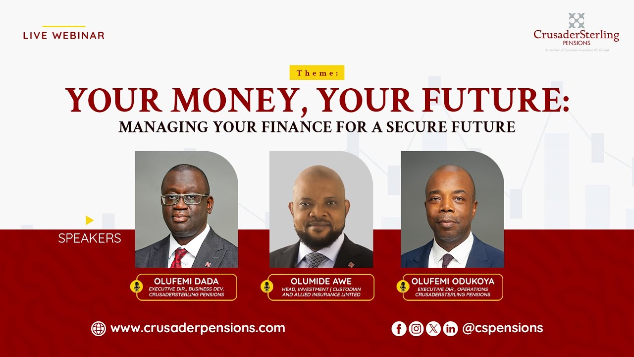 YOUR MONEY, YOUR FUTURE: MANAGING YOUR FINANCE FOR A SECURE FUTURE.