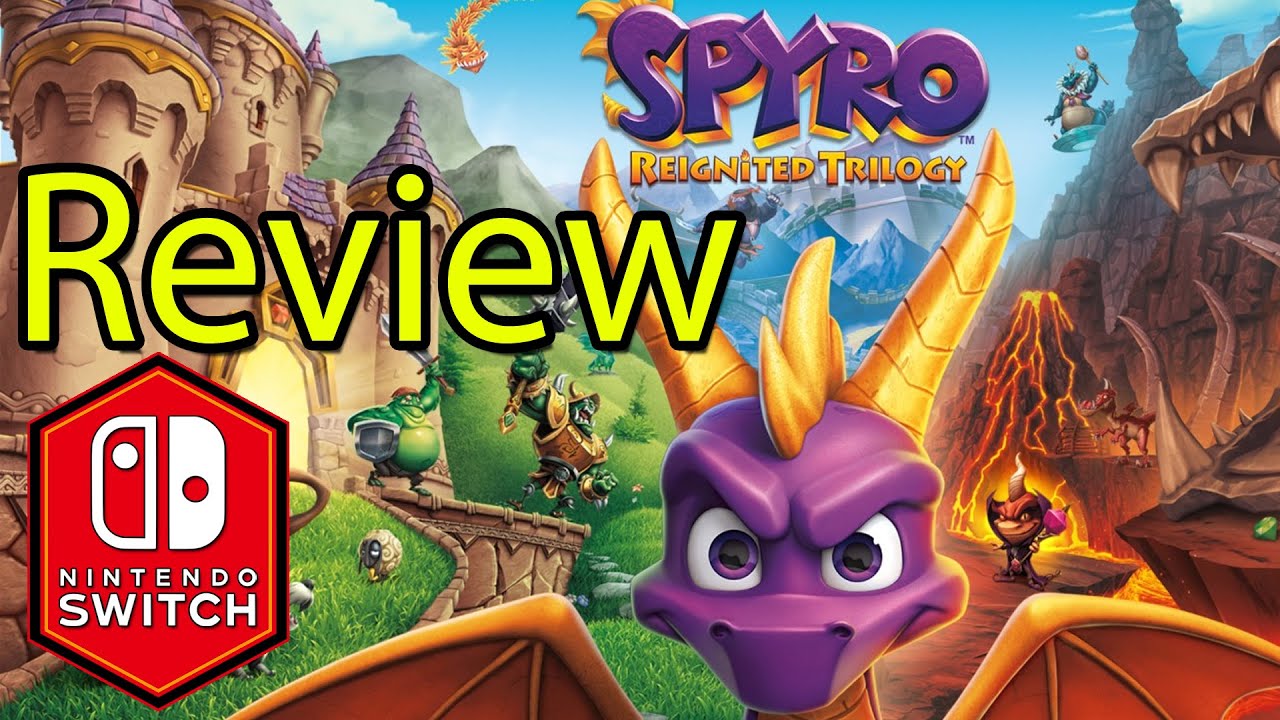 Spyro Reignited Trilogy Nintendo Switch Gameplay Review: Performance Issues