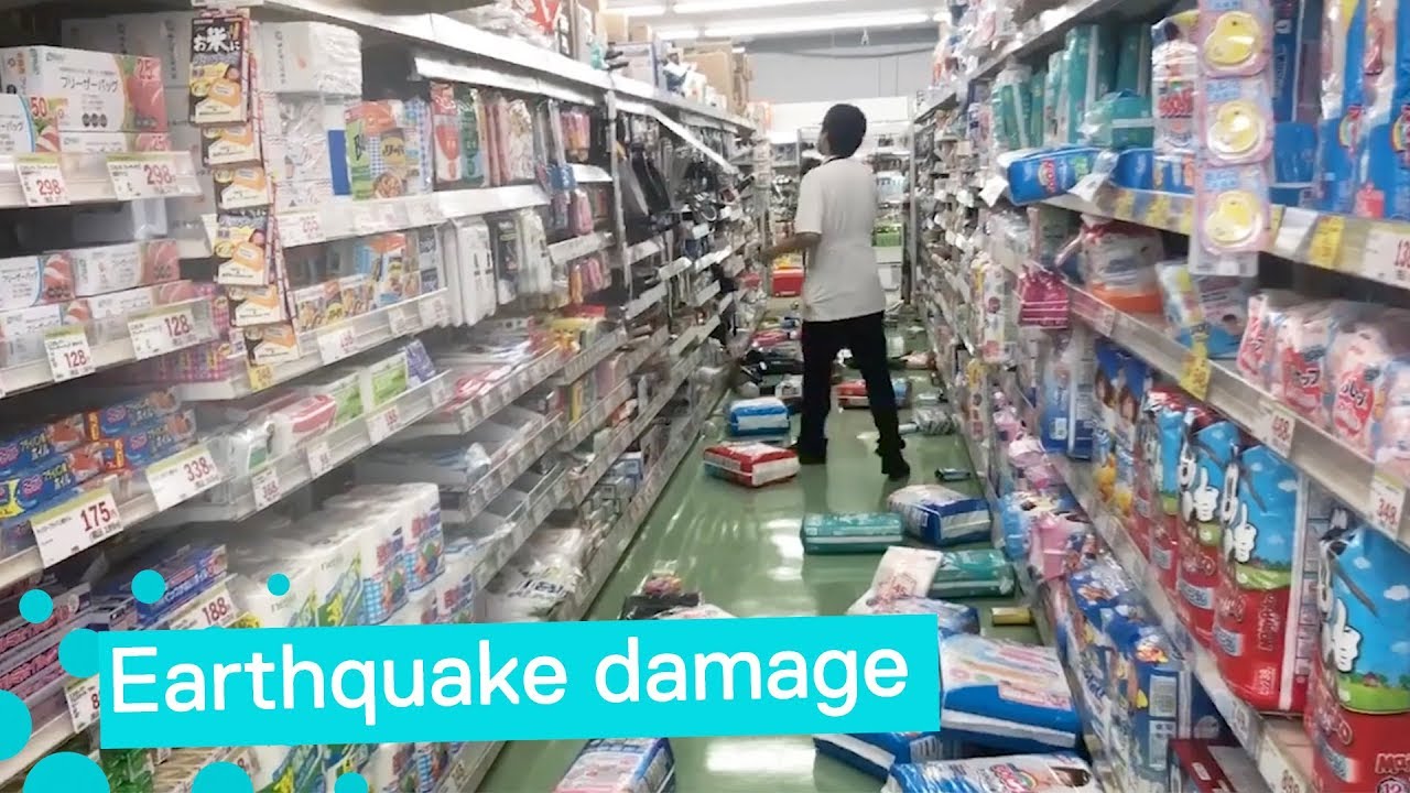 Huge Earthquake Hits Osaka, Japan