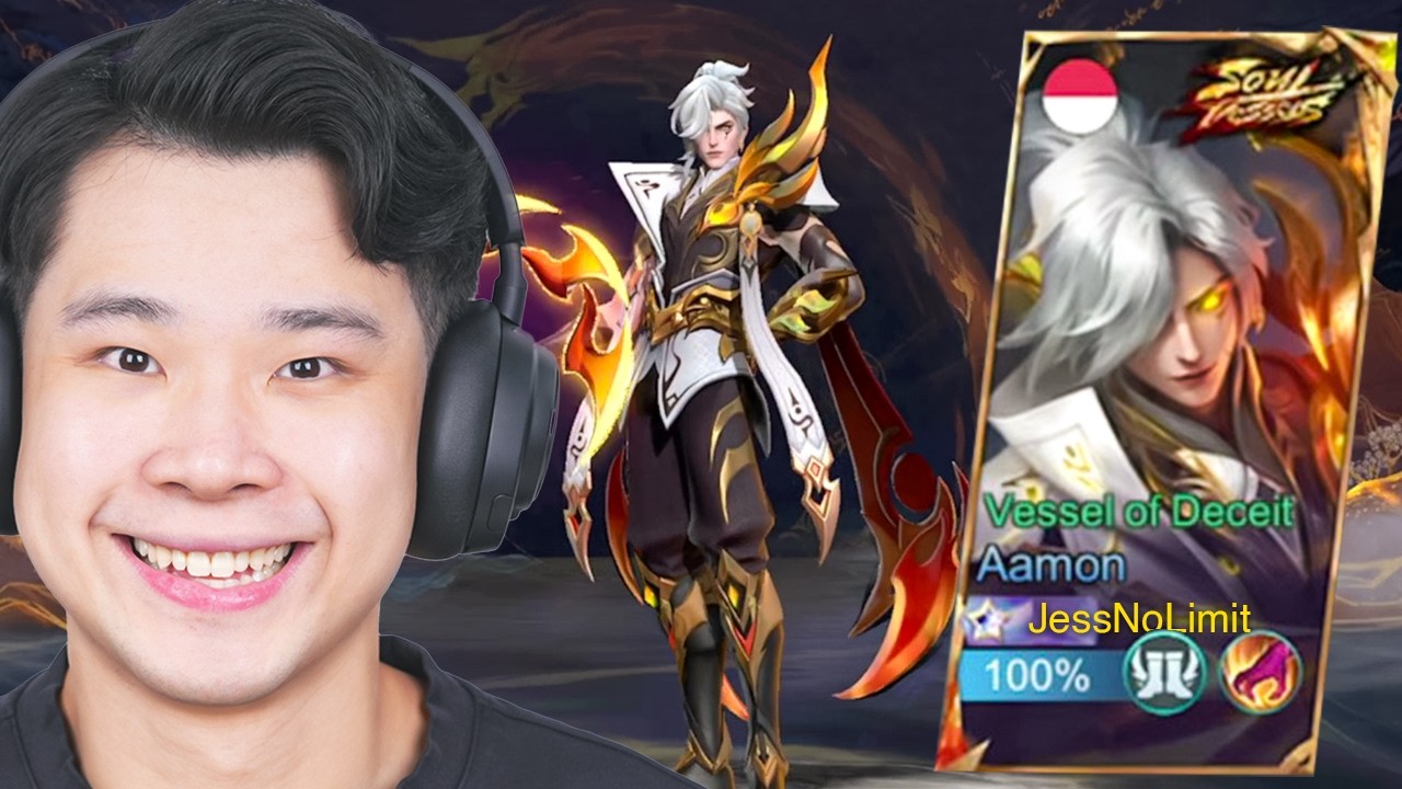Review Skin Terbaru Aamon Soul Vessel Rp1,000,000! (Mobile Legends)