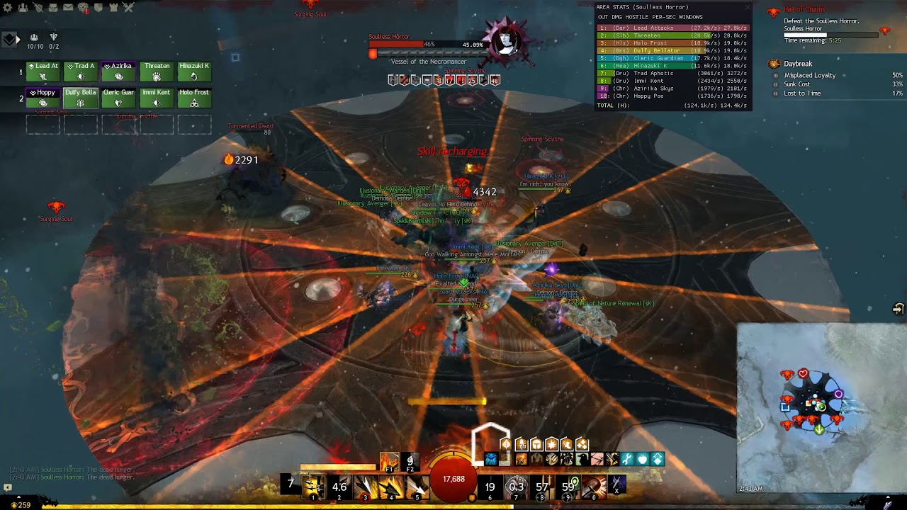 GW2 Soulless Horror Raid Boss (Hall of Chains)
