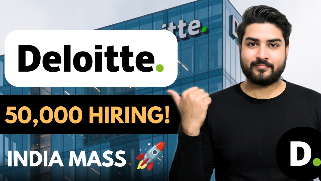 Компания Deloitte нанимает 50 000 сотрудников 🔥 Как подготовиться