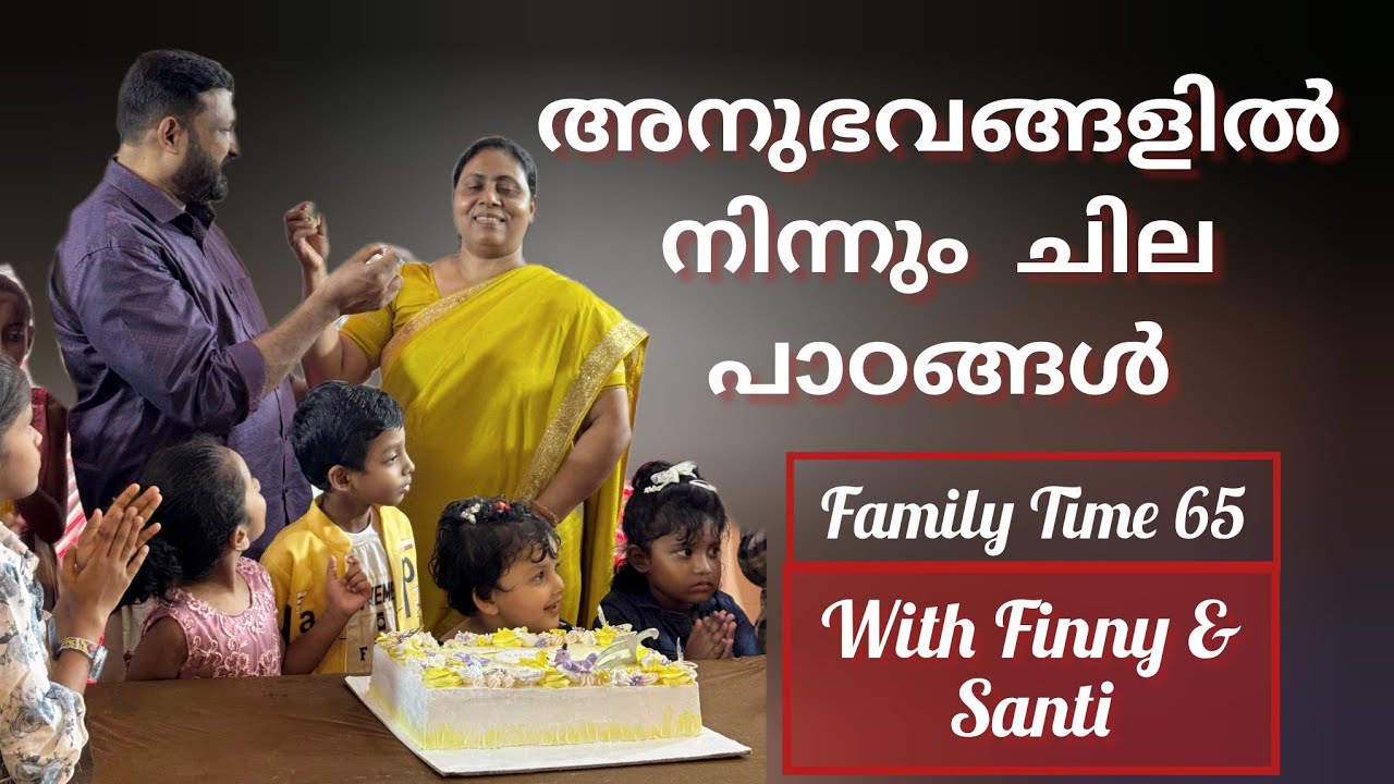 Our 25th wedding anniversary Video. Family time 65 With Finny and Santi
