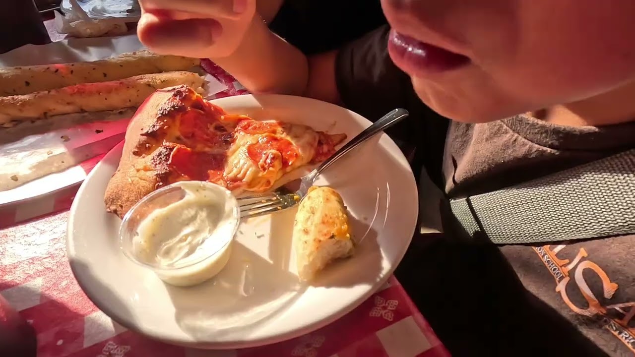 My meal at giannies pizza