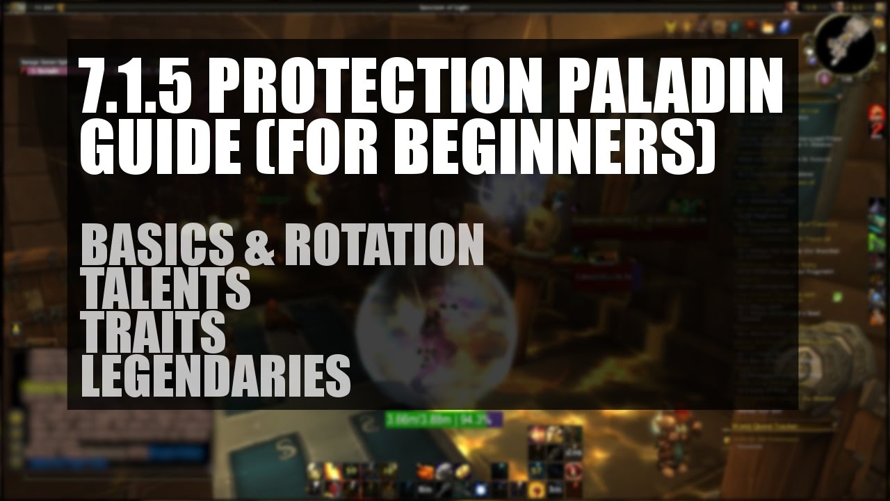 Protection Paladin 101 - a 7.1.5 Reference Guide.
