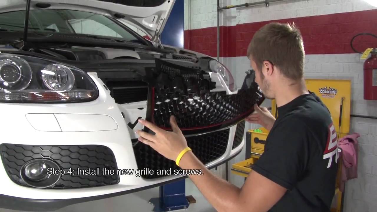 ECS Tuning: DIY - MKV GTI Badgeless Grille