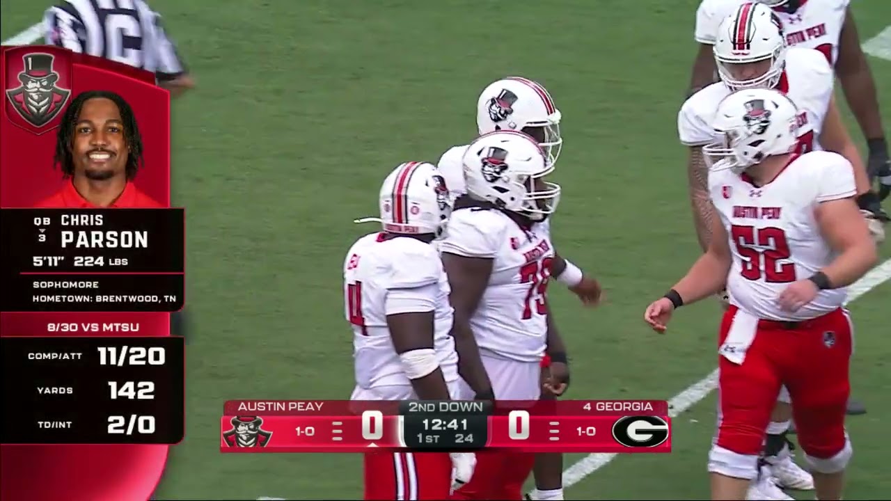 09/06/25 Georgia vs Austin peay full game(ESPN+ broadcast)