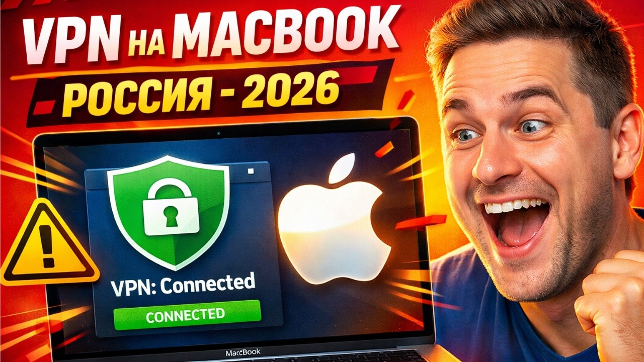 Как установить VPN на MACBOOK в России 2026